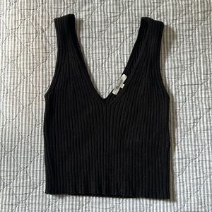 Madewell V-Neck Sweater Tank